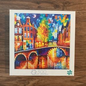NWT Rainbow Amsterdam 300 piece Buffalo Games puzzle